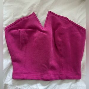 Maeve Pink Crop Top